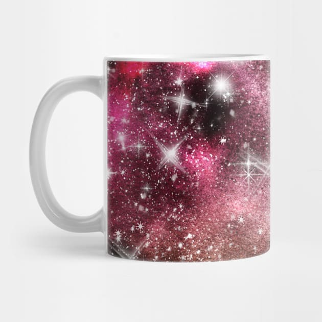 Colorful Universe Nebula Galaxy And Stars by jodotodesign